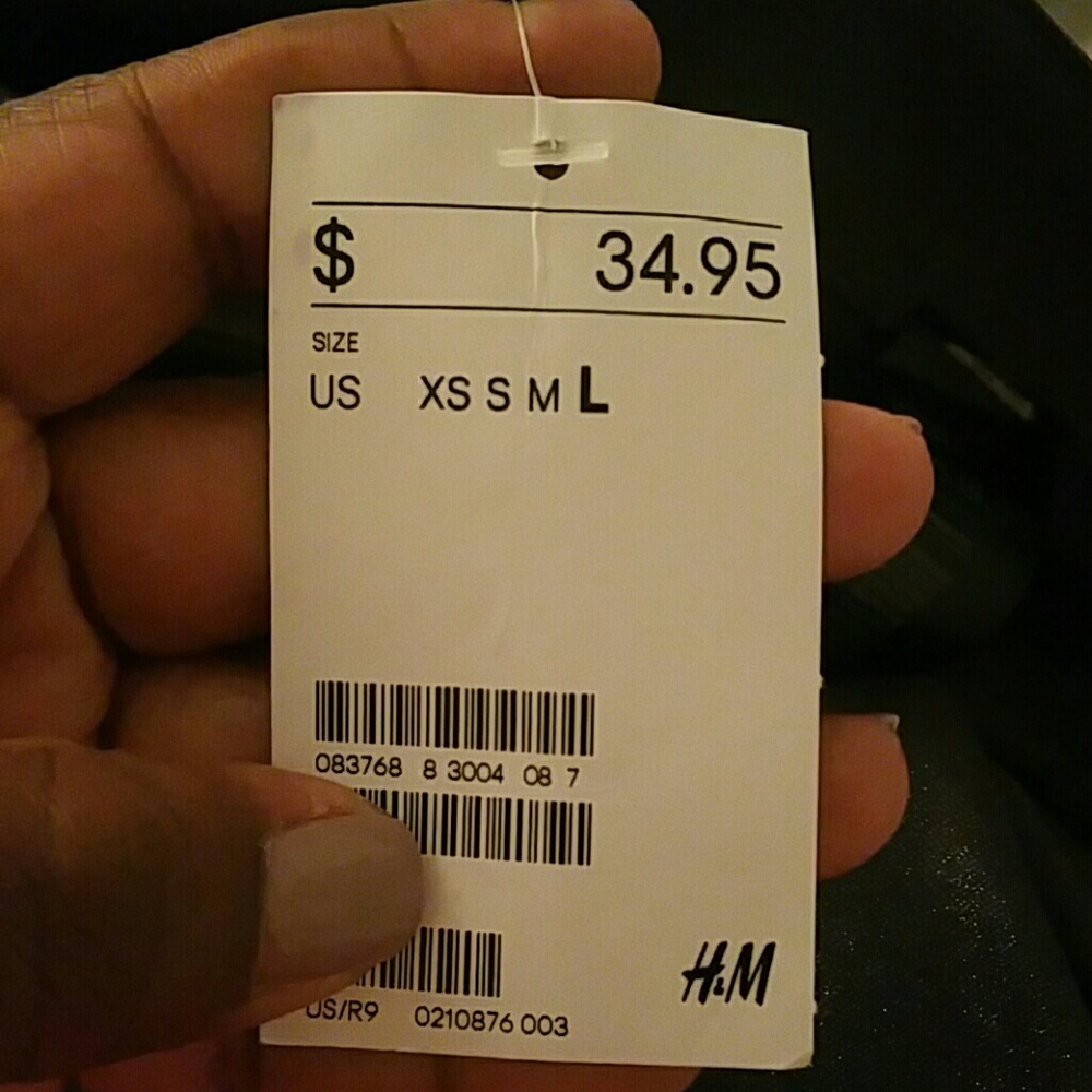 H&M High Waist Spandex-Stretch Pants - Picture 6 of 8